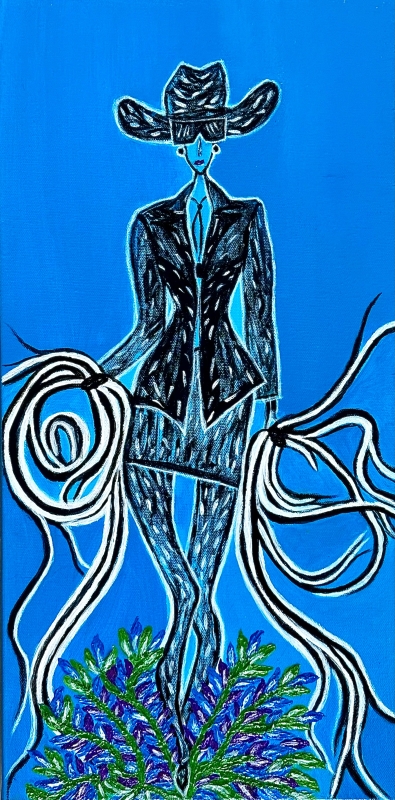 Texas Vogue 1 by artist Malen Reyes